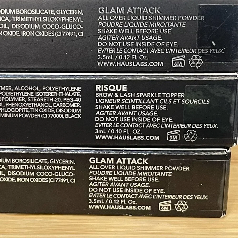 Set of 3 Haus Laboratories Eye products by Lady Gaga
